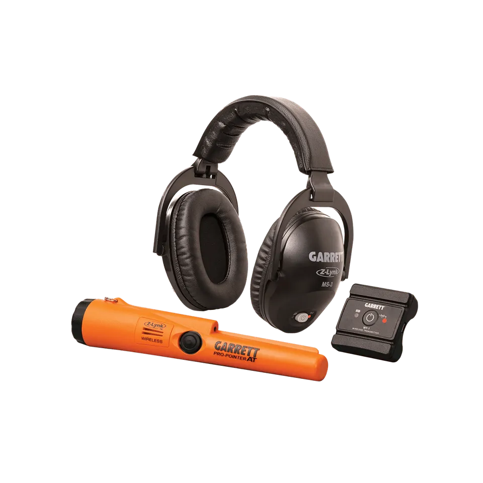 garrett-pro-pointer-at-z-lynk-ms-3-wireless-headphones-kit-pinpointer-set image 1
