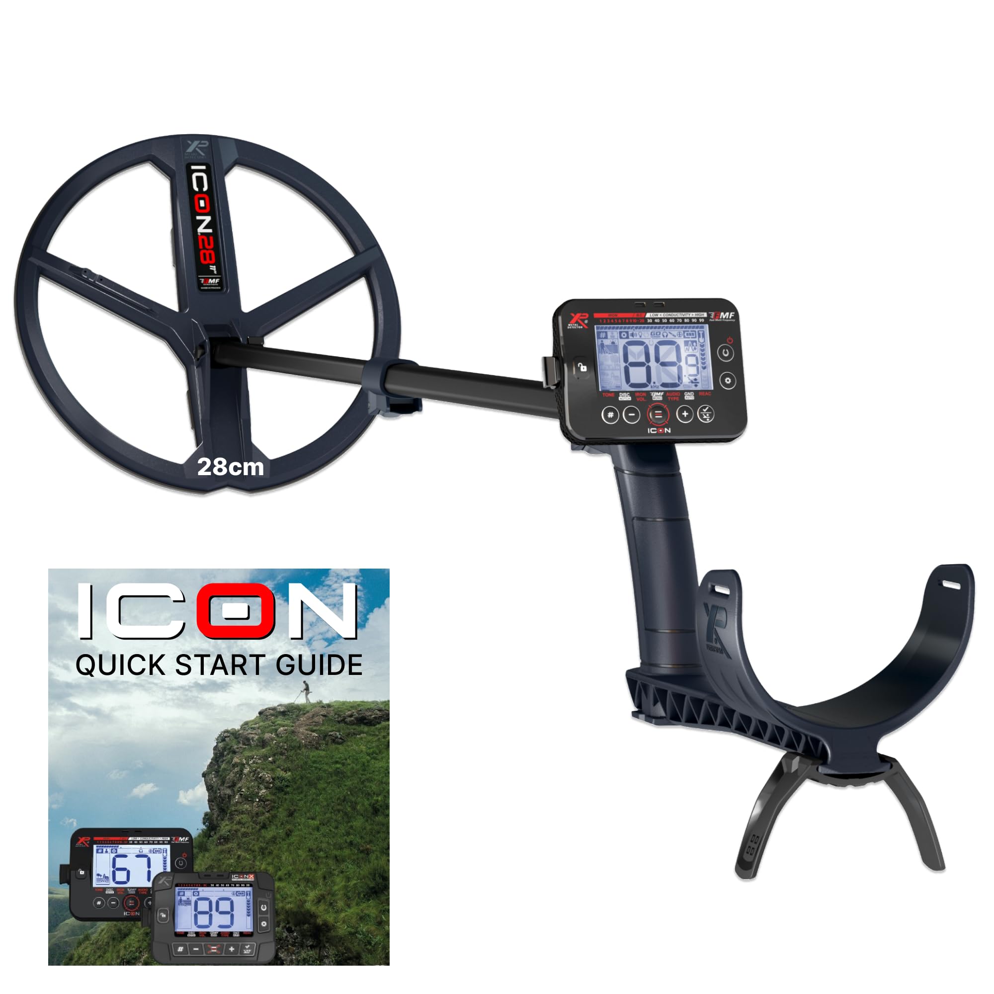 xp-metal-detectors-icon-28fmfrc-multifrequenz-metalldetektor-mit-28-cm-fmf-spule image 1