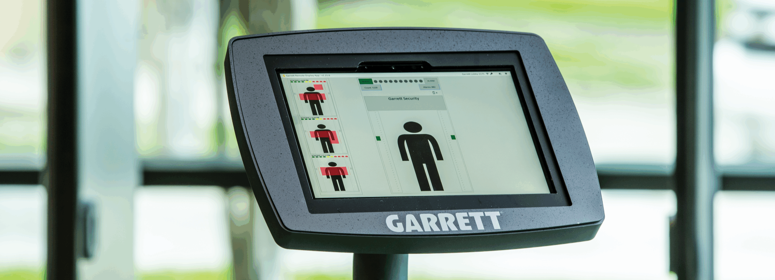 garrett-secureflow-kiosk-f-r-pd-6500i-series-walkthrough-kontroll-display image 2