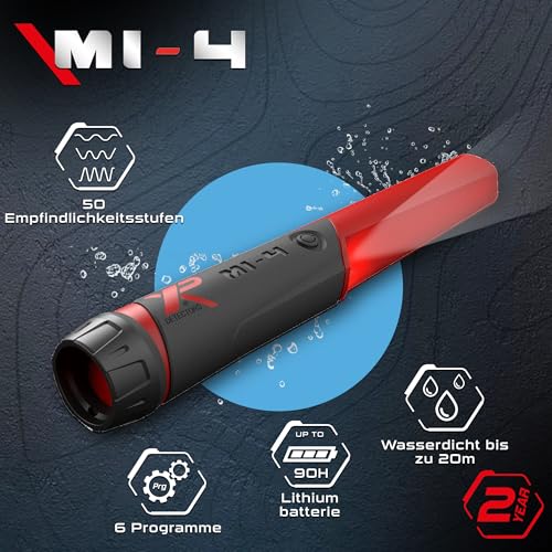 xp-metal-detectors-mi-4-pinpointer-schwarz-wasserdicht-bis-6-m image 6