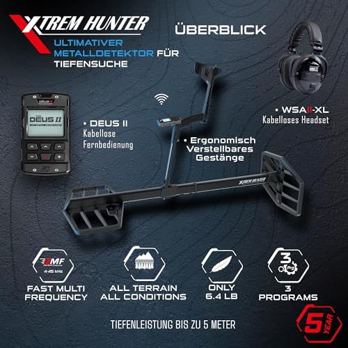 xp-metal-detectors-xtrem-hunter-tiefensuch-detektor-fmf-2-box-bis-5-m-tiefe-mit- image 8