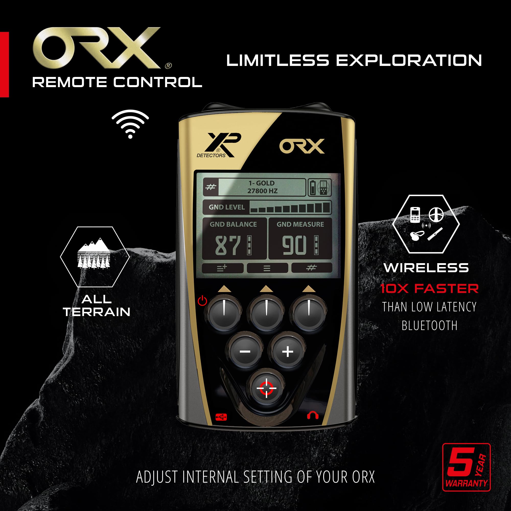 xp-metal-detectors-orx-fernbedienung-d08orx-steuermodul-f-r-goldsuche-6-programm image 2