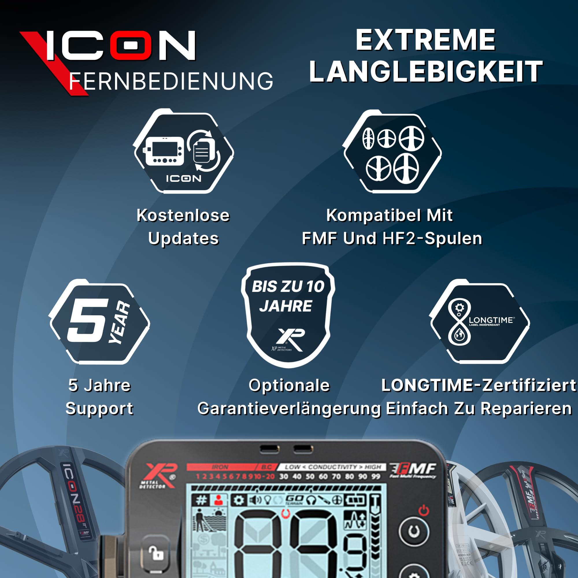 xp-metal-detectors-icon-rc-kabellose-fernbedienung-mit-lcd-f-r-icon-deus-ii image 4
