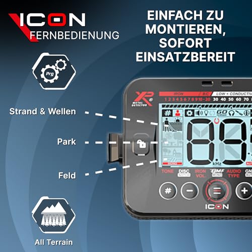 xp-metal-detectors-icon-rc-kabellose-fernbedienung-mit-lcd-f-r-icon-deus-ii image 7