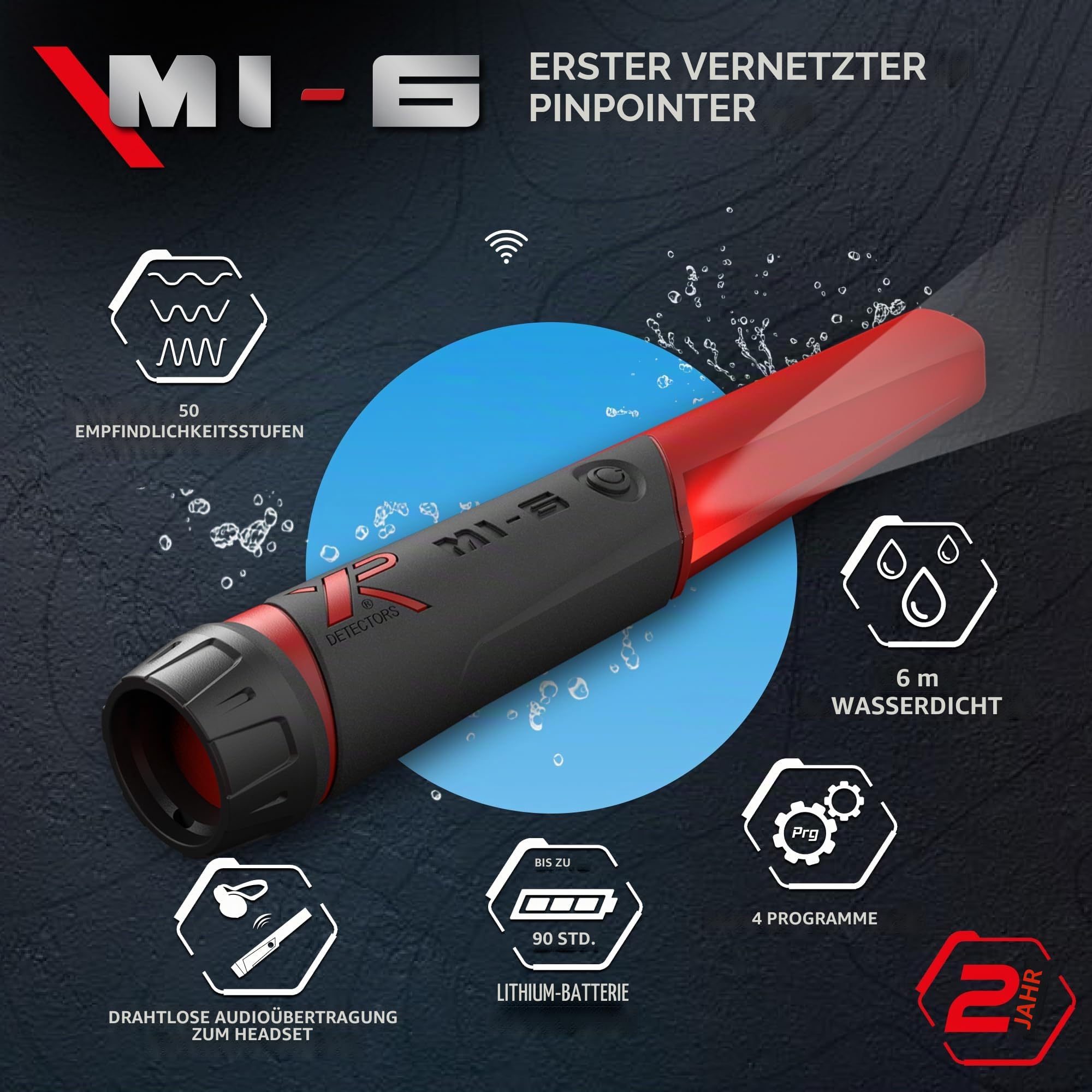 xp-metal-detectors-mi-6-pinpointer-f-r-deus-ii-deus-orx image 2