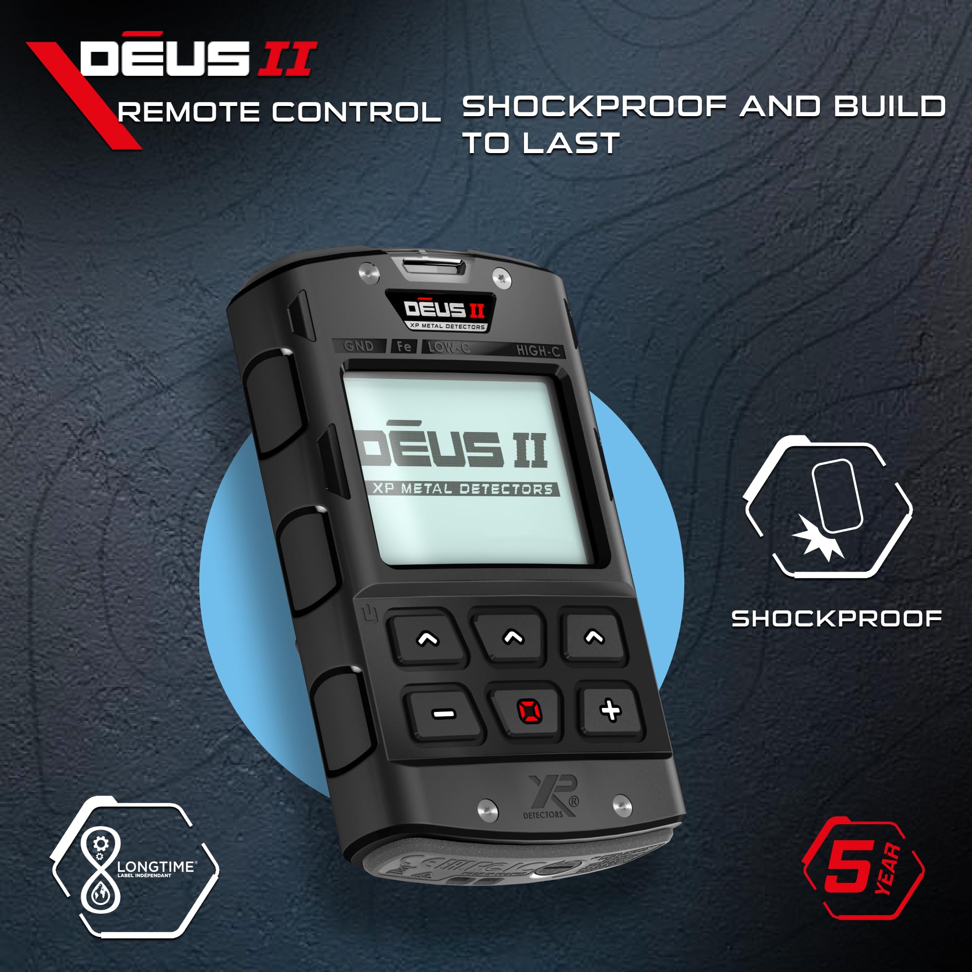 xp-metal-detectors-deus-ii-rc-fernbedienung-d2-rc-ip68-bis-20-m-sto-fest image 6