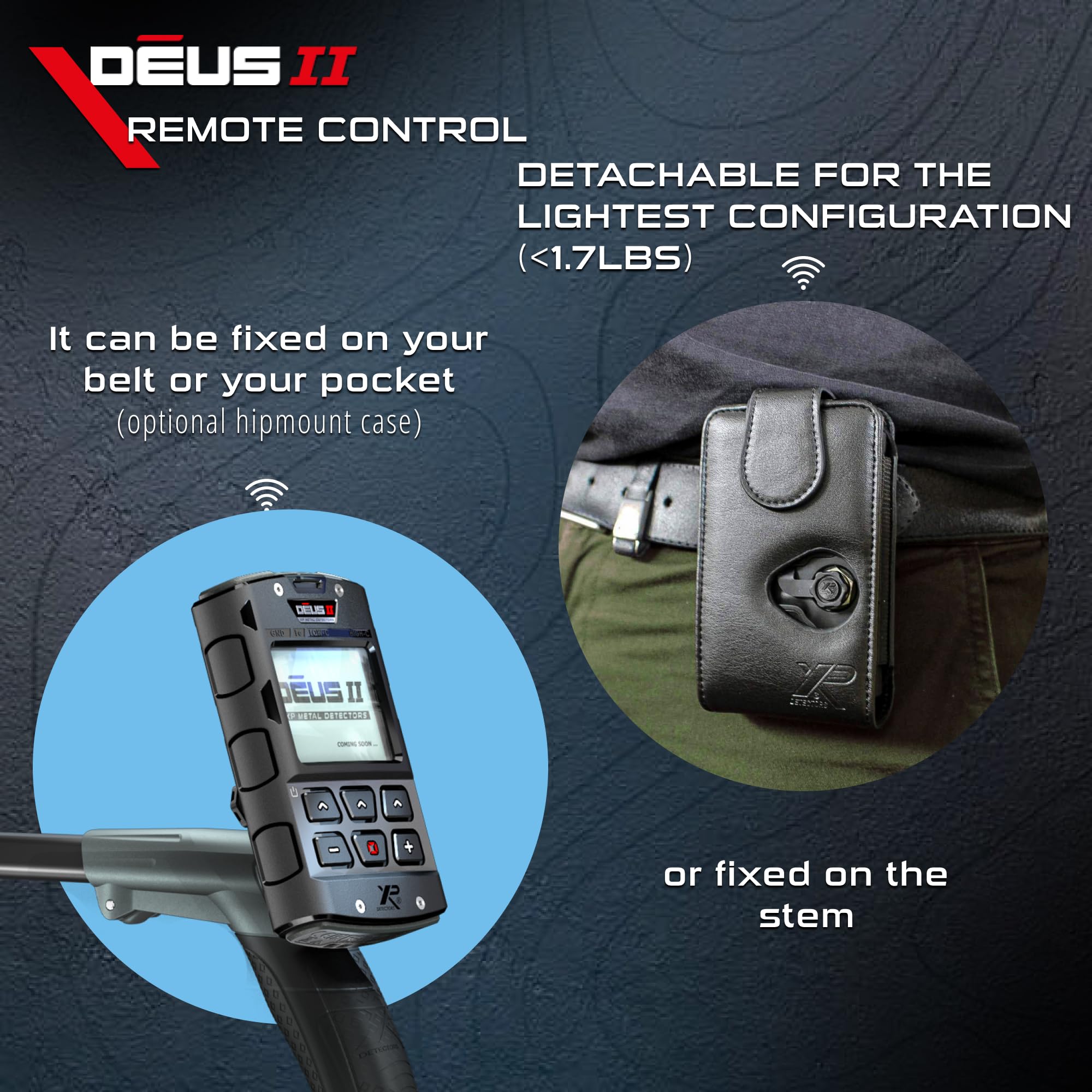 xp-metal-detectors-deus-ii-rc-fernbedienung-d2-rc-ip68-bis-20-m-sto-fest image 4