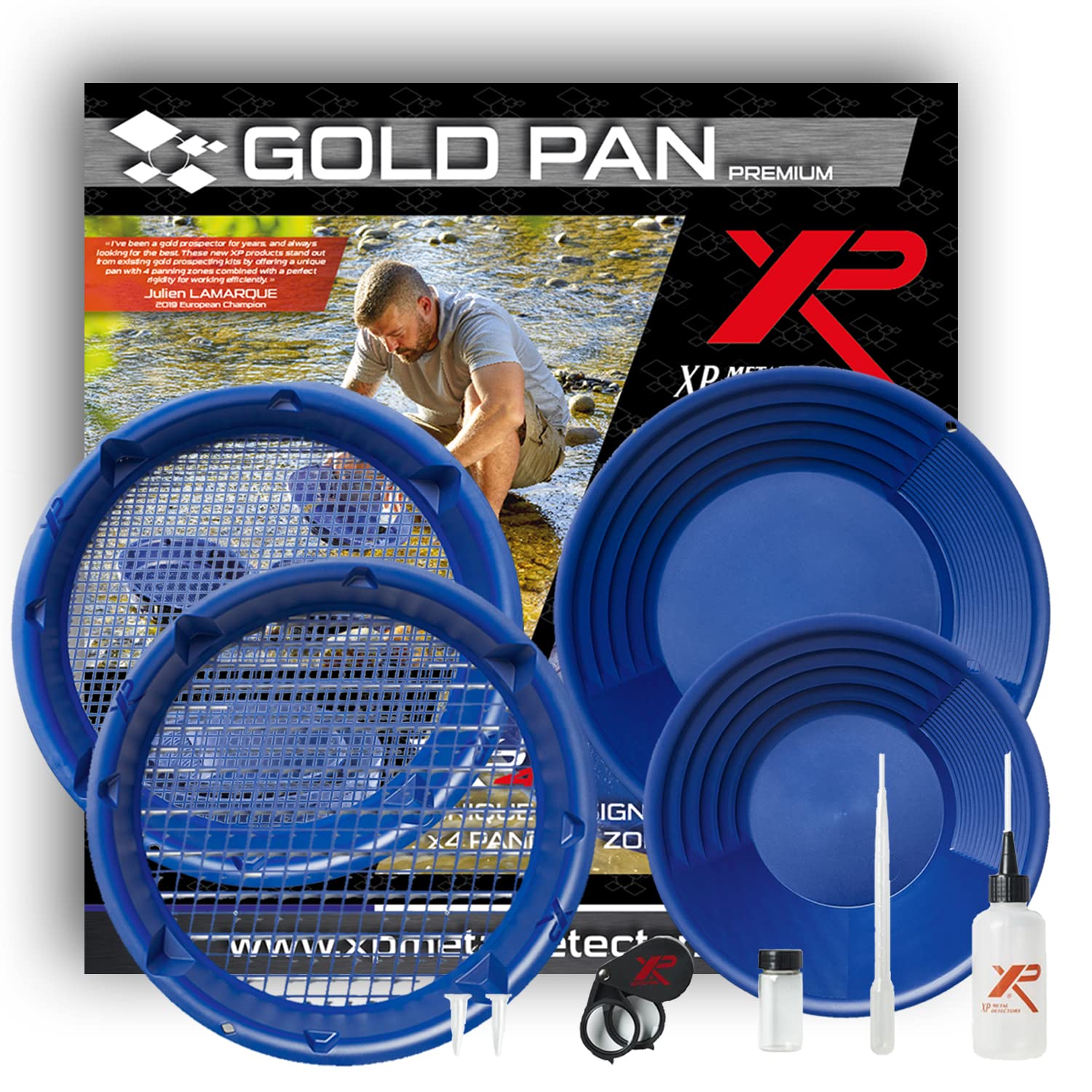 xp-metal-detectors-gp-starter-kit-goldpfanne-15-zoll-starter-set image 7